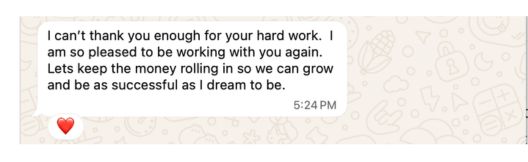 Testimonial